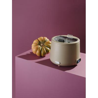 Kotlik na polévku UNIQ, HENDI, designed by Robert Bronwasser, 8L, Béžová, 230V/500W, ⌀365x(H)325mm | 860557